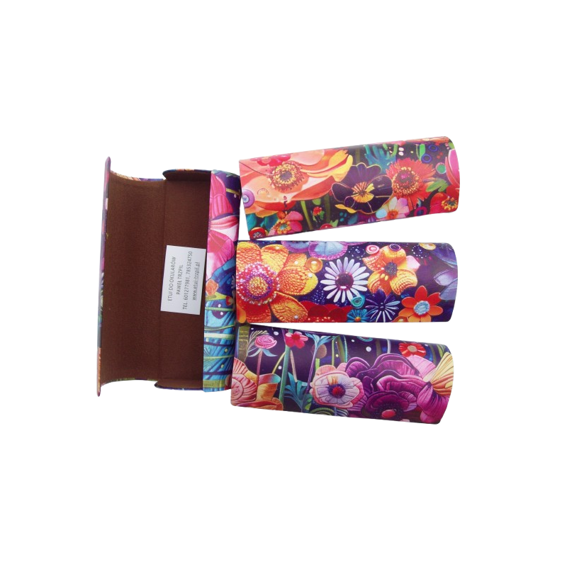 Etui sztywne - FLOWERS MIX